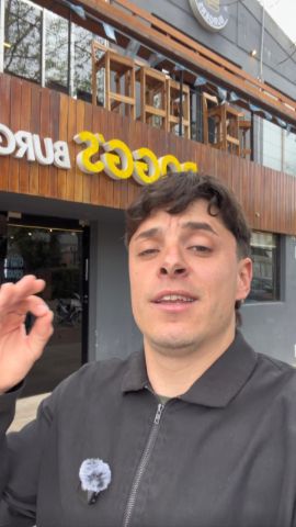 Frente del local de Pogg's Burgers